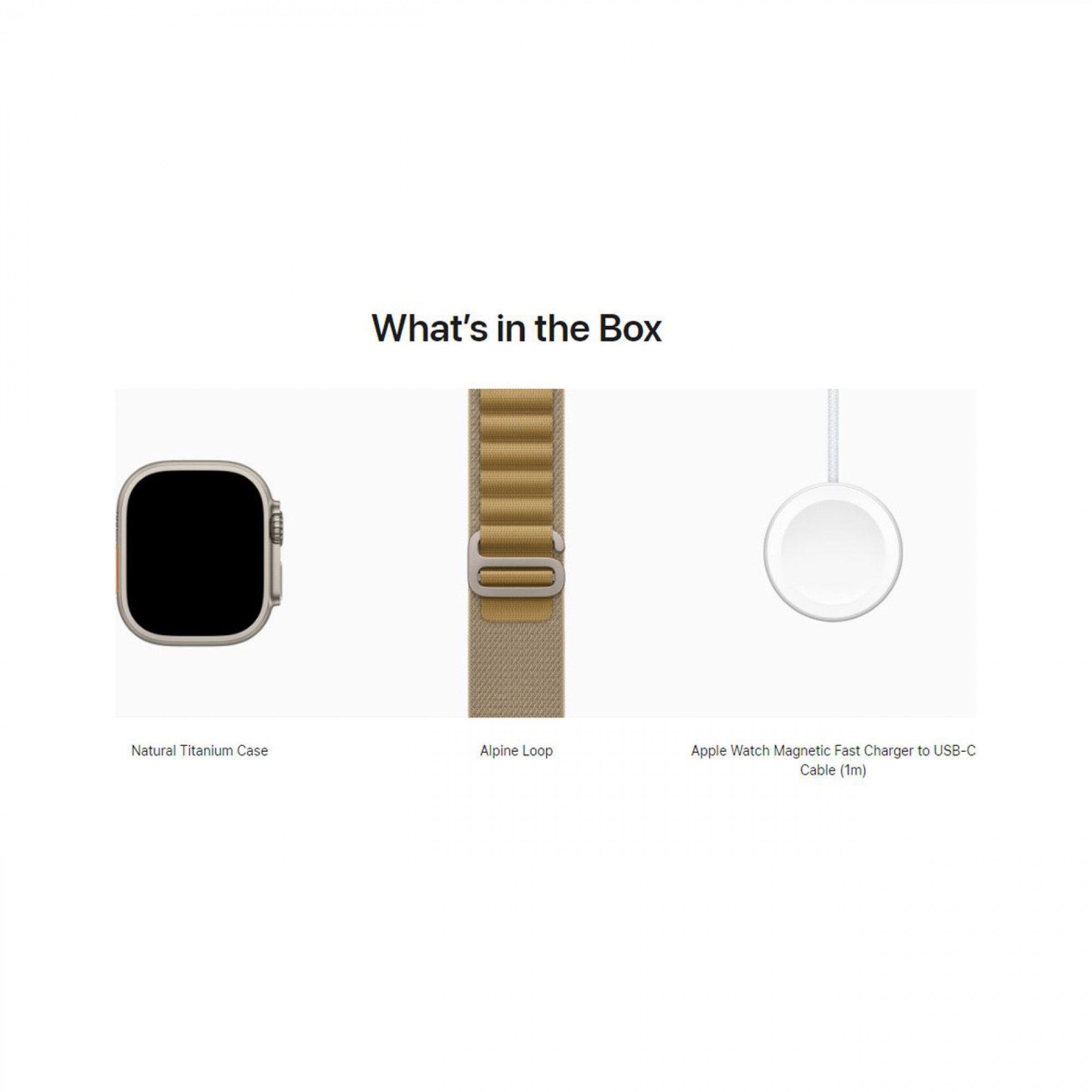 Apple Watch Ultra 2 GPS + Cellular 49mm Natural Titan. Case w. Tan Alpine Loop - Medium (MX4F3) б/у